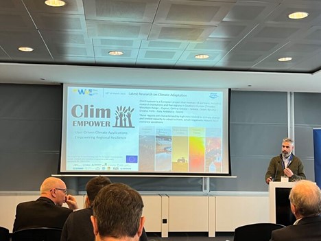 ClimEmpower Presented at Watermarket Europe by CERTH Researchers, March 2024