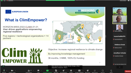 Andalus Partners Share Insights at EU Mission Adaptation Community Event, June 2024